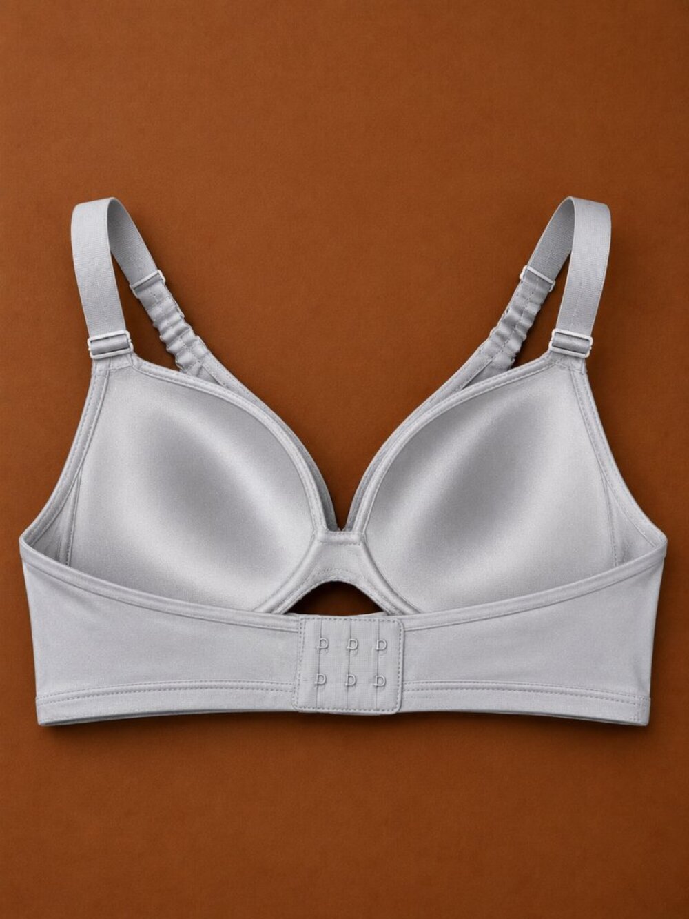 NWT Auden The Icon Lightly Lined Full Coverage Underwire Bra 34B Lt Gray - Picture 5 of 6